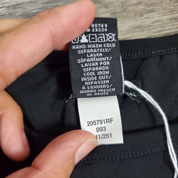 Moda International Women Black Jersey Knit Beaded Cut Out Dress Size Small NEW - Picture 6 of 8